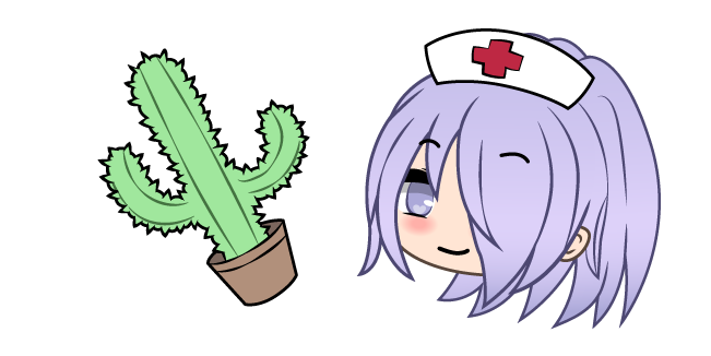 Gacha Life Nurse Luck and Cactus