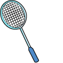 Gacha Life Pat and Badminton Racket pointer