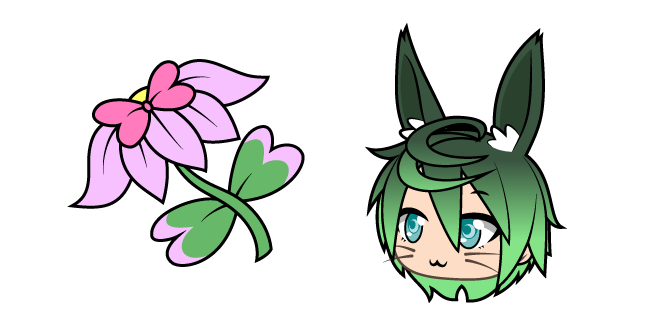 Gacha Life Qing and Pink Lily