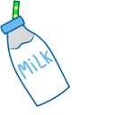 Gacha Life Serenity and Milk pointer