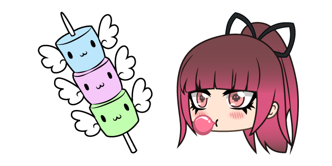 Gacha Life Sweetgum and Marshmallow Dango