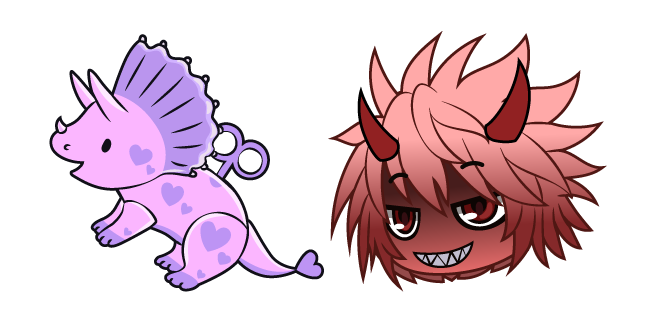 Gacha Life Thorn and Tricera Toy