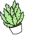 Gacha Life Xenos and Spiky Cactus pointer