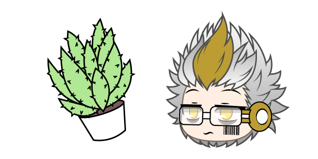 Gacha Life Xenos and Spiky Cactus