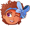 A Hat in Time Bow Kid cursor