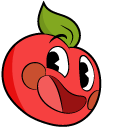 Andy's Apple Farm Andy the Apple cursor