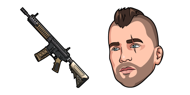 Call of Duty Soap and M4A1