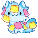 Cat Game: The Cats Collector Sticky Note and Pinata pointer