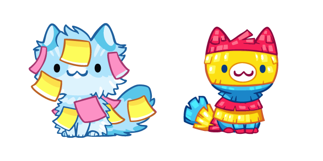 Cat Game: The Cats Collector Sticky Note and Pinata