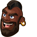 Clash of Clans Hog Rider and Hammer cursor