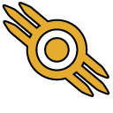 Fallout Vault Boy and Vault-Tec Logo pointer