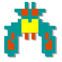 Galaga Zako and Boss Galaga cursor