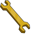 Hi-Fi Rush Peppermint and a Golden Wrench pointer