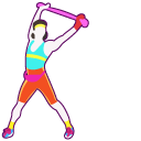 Just Dance Exercise cursor