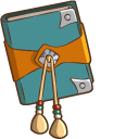Monster Hunter Stories Lilia and Notebook pointer