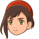 Monster Hunter Stories Lilia and Notebook cursor
