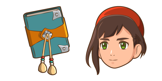Monster Hunter Stories Lilia and Notebook