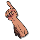 Monster Prom Scott Howl and his Hand pointer