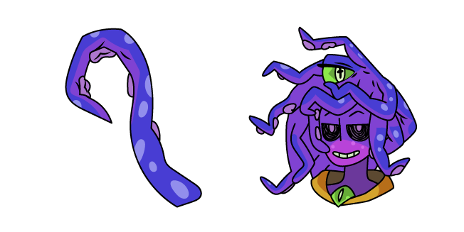 Monster Prom Zoe and a Tentacle