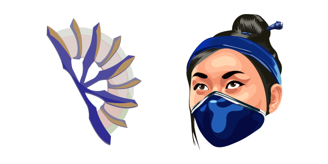 Mortal Kombat Kitana and Fan