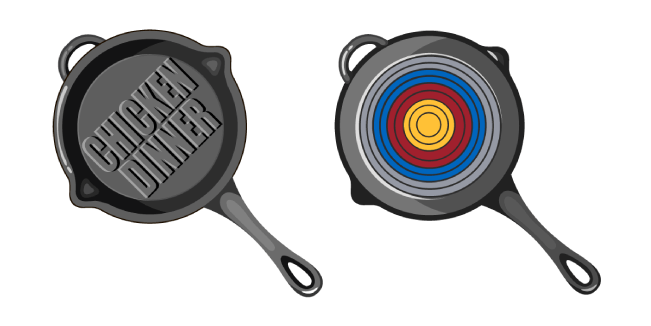 PUBG Chicken Dinner Frying Pan