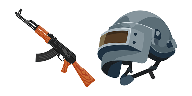 PUBG Helmet and AKM