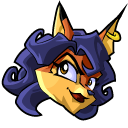 Sly Cooper Carmelita Fox and Shock Pistol cursor