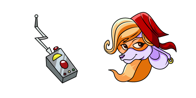 Sly Cooper Penelope and a Remote Controller
