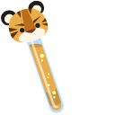 Super Animal Royale Super Golden Tabby Tiger and DNA pointer