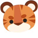 Super Animal Royale Super Golden Tabby Tiger and DNA cursor