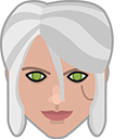 The Witcher Ciri Sword Zireael cursor