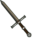 The Witcher Geralt of Rivia and Sword pointer