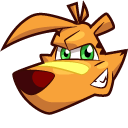 Ty the Tasmanian Tiger and Boomerang cursor