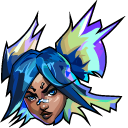 Valorant Neon and Live Wire Frenzy cursor