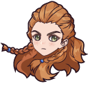 Genshin Impact Aloy and Predator Bow cursor