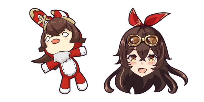 Genshin Impact Amber and Baron Bunny