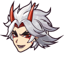 Genshin Impact Arataki Itto and Oni King's Kanabou cursor