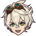 Genshin Impact Bennett and Lion's Roar cursor