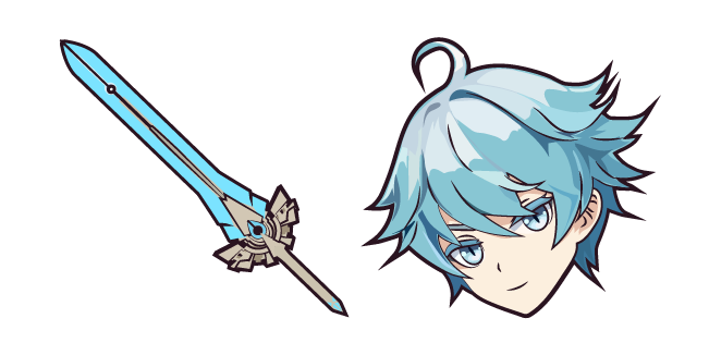 Genshin Impact Chongyun and Claymore