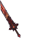 Genshin Impact Diluc Ragnvindr and Wolf's Gravestone pointer