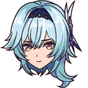 Genshin Impact Eula and Snow-Tombed Starsilver cursor