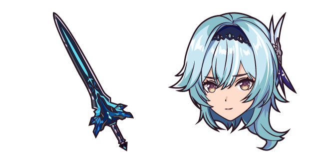 Genshin Impact Eula and Snow-Tombed Starsilver