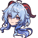 Genshin Impact Ganyu and Bow cursor