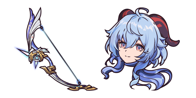 Genshin Impact Ganyu and Bow