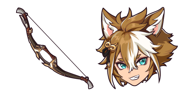Genshin Impact Gorou and Raven Bow
