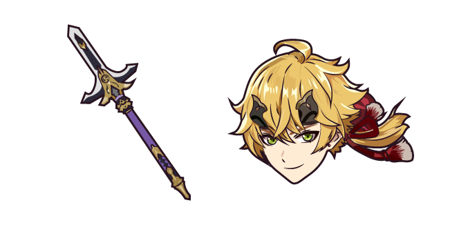 Genshin Impact Thoma and Kitain Cross Spear