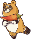 Genshin Impact Xiangling and Guoba pointer