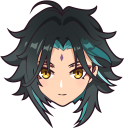 Genshin Impact Xiao and Primordial Jade Winged-Spear cursor