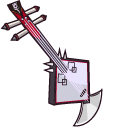 Genshin Impact Xinyan and Guitar pointer