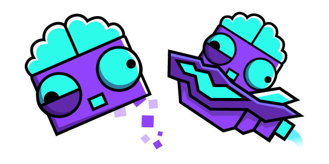 Geometry Dash Brainpower and Ship 27